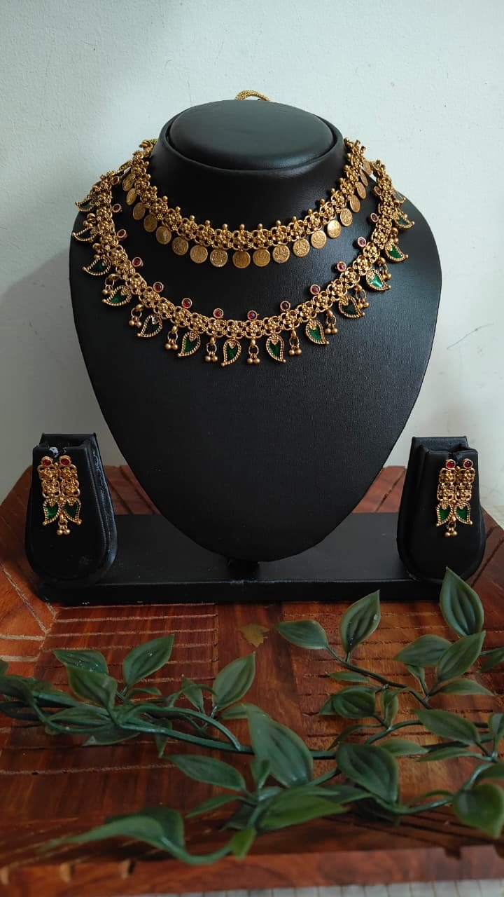 Kaasi Palakka - 2 Layer in 1 Necklace NS00107