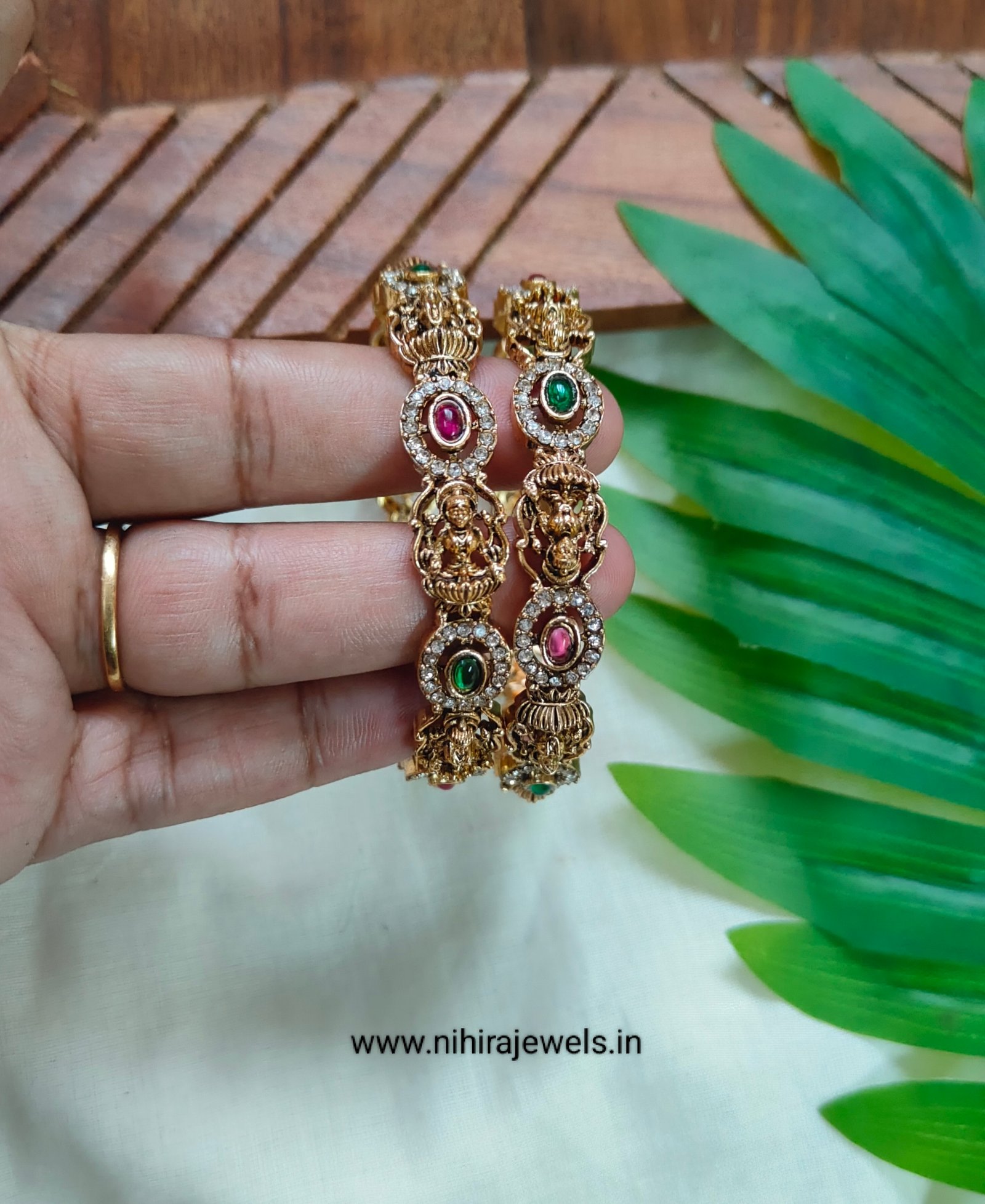 Mandaram Bangles (2 PCs) - Size 2.6